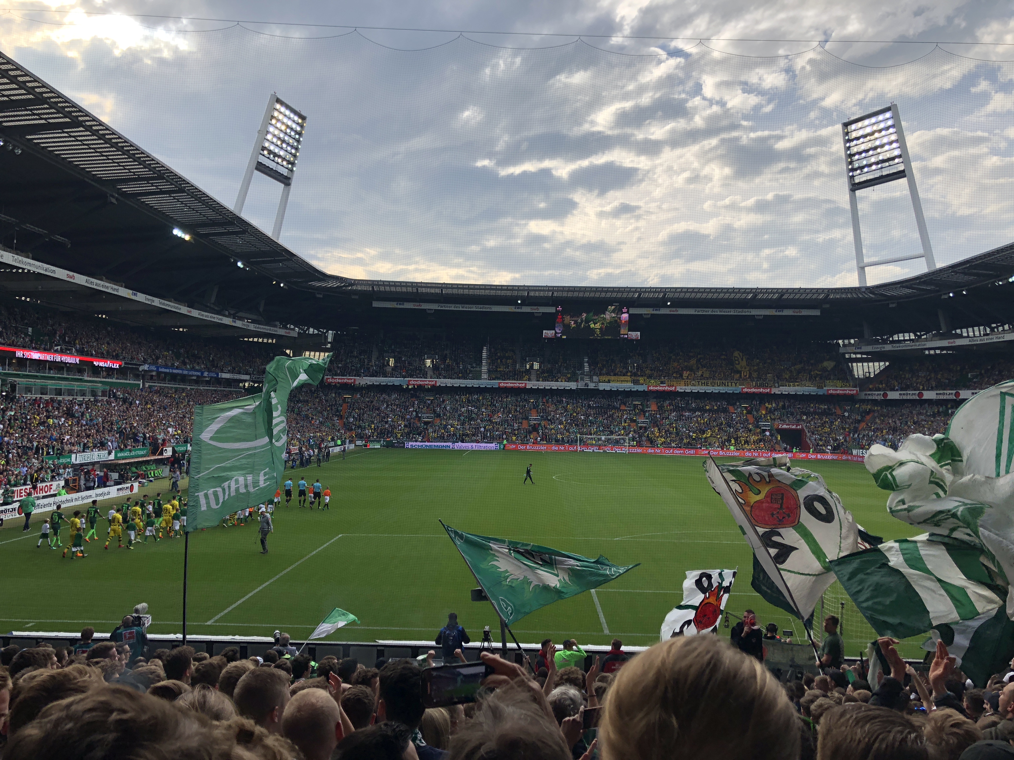 Optakt, Werder Bremen, tilskuere, 2. Bundesliga