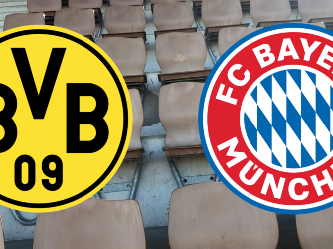 Højdepunkter, mål, Borussia Dortmund, Bayern München, optakt