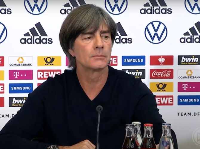 Joachim Löw, landsholdstrup, Florian Neuhaus, Robin Gosens, Oliver Baumann