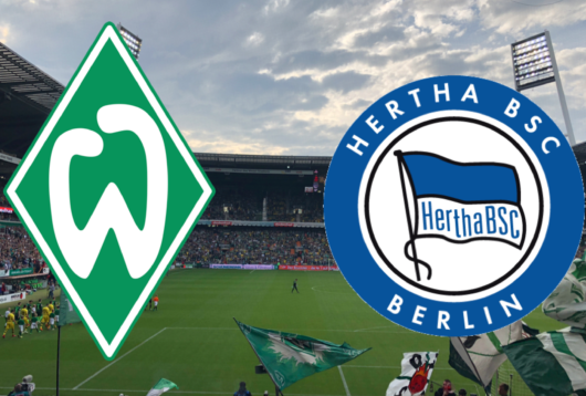 Werder Bremen, Hertha BSC, højdepunkter, optakt