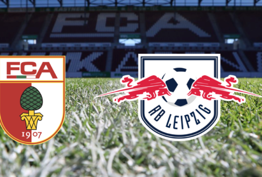 Optakt, højdepunkter, Augsburg, RB Leipzig