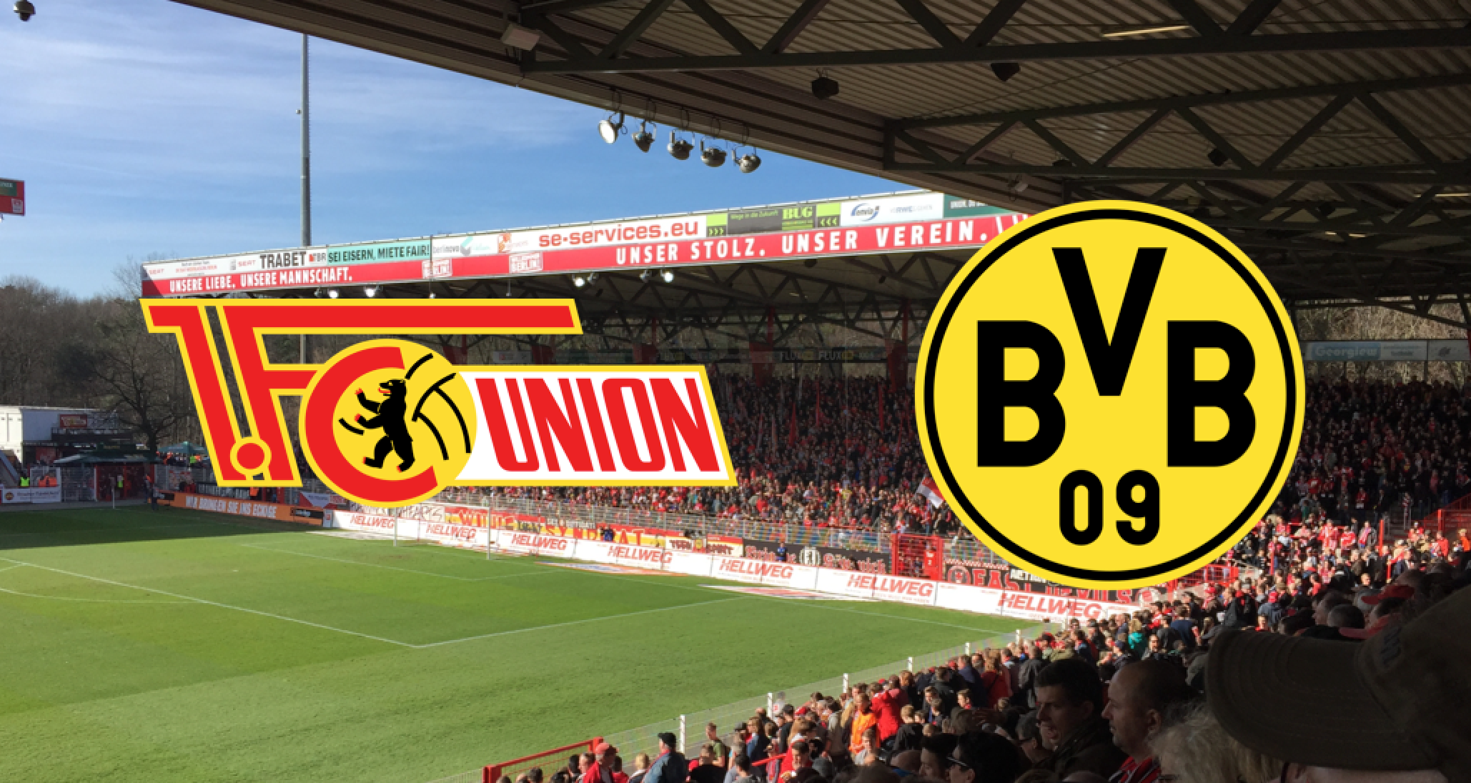 Højdepunkter, Optakt, Union Berlin, Borussia Dortmund