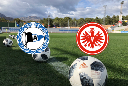 Optakt, højdepunkter, Arminia Bielefeld, Eintracht Frankfurt