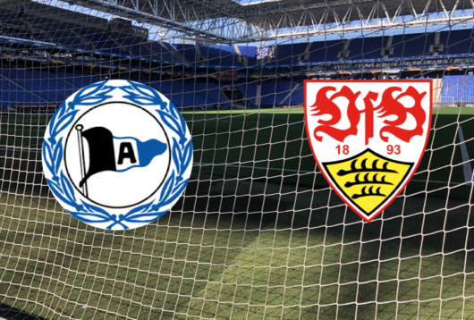 Optakt, højdepunkter, Arminia Bielefeld, VfB Stuttgart