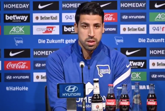 Sami Khedira, Optakt, Hertha BSC