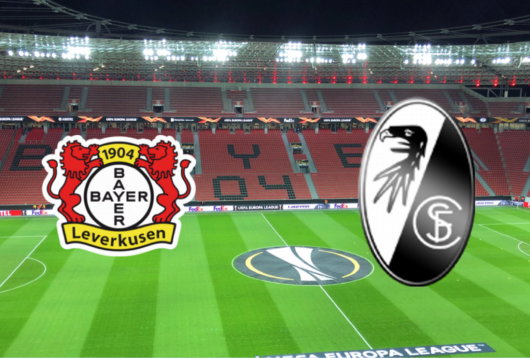 Bayer Leverkusen, Freiburg, Højdepunkter, optakt, mål