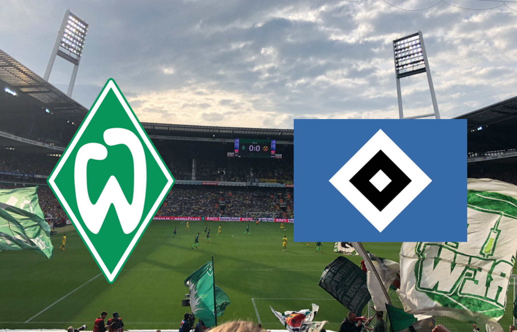 Optakt, højdepunkter, Werder Bremen, Hamburger SV, Nordderby