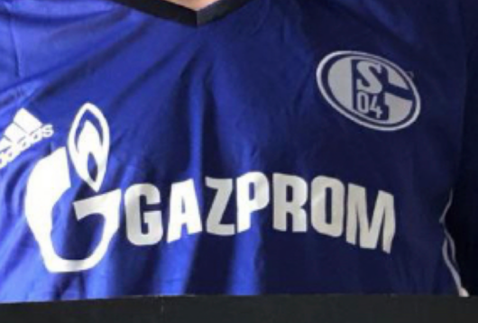 Schalke, Gazprom, trøjesponsorer