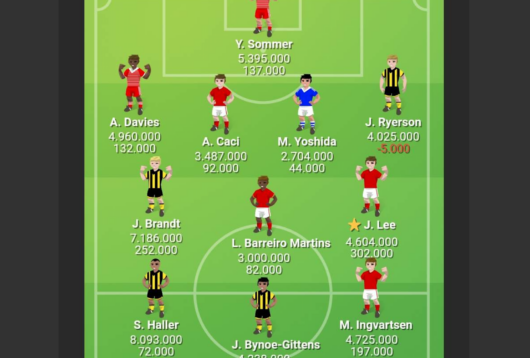 Bundesliga Manager, holdet.dk