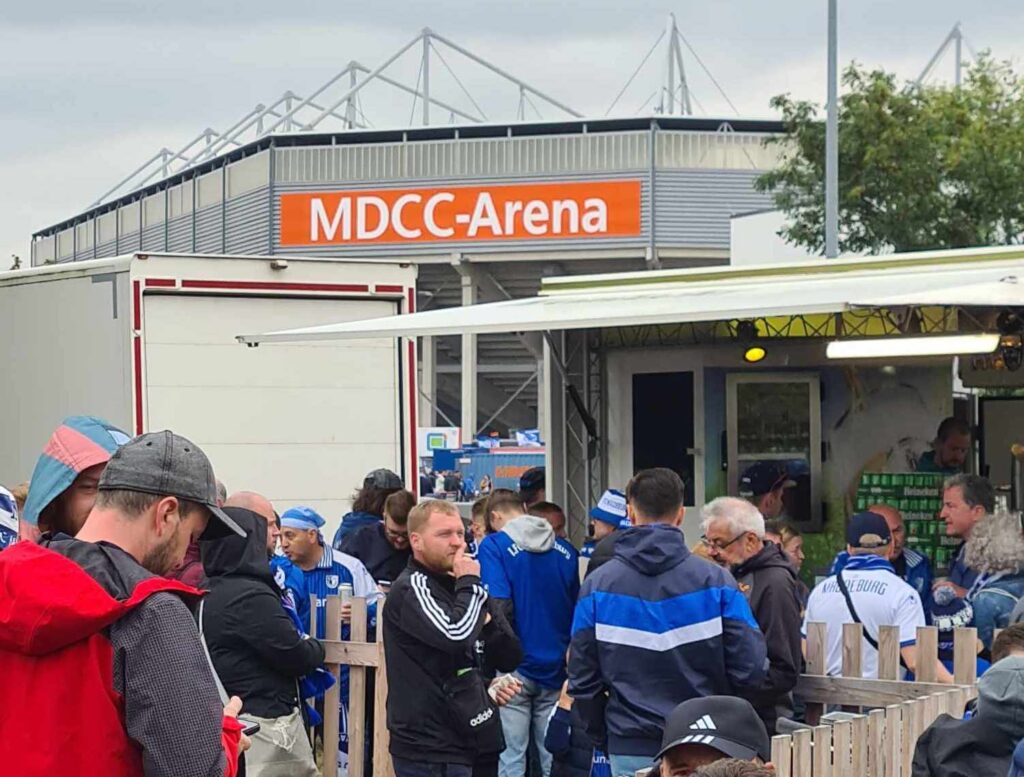 Magdeburg, fodboldrejse, stadion