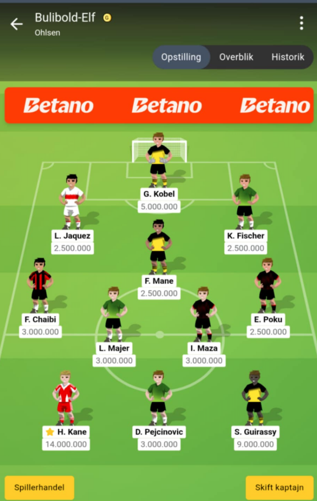 Bundes manager Efterår 2025