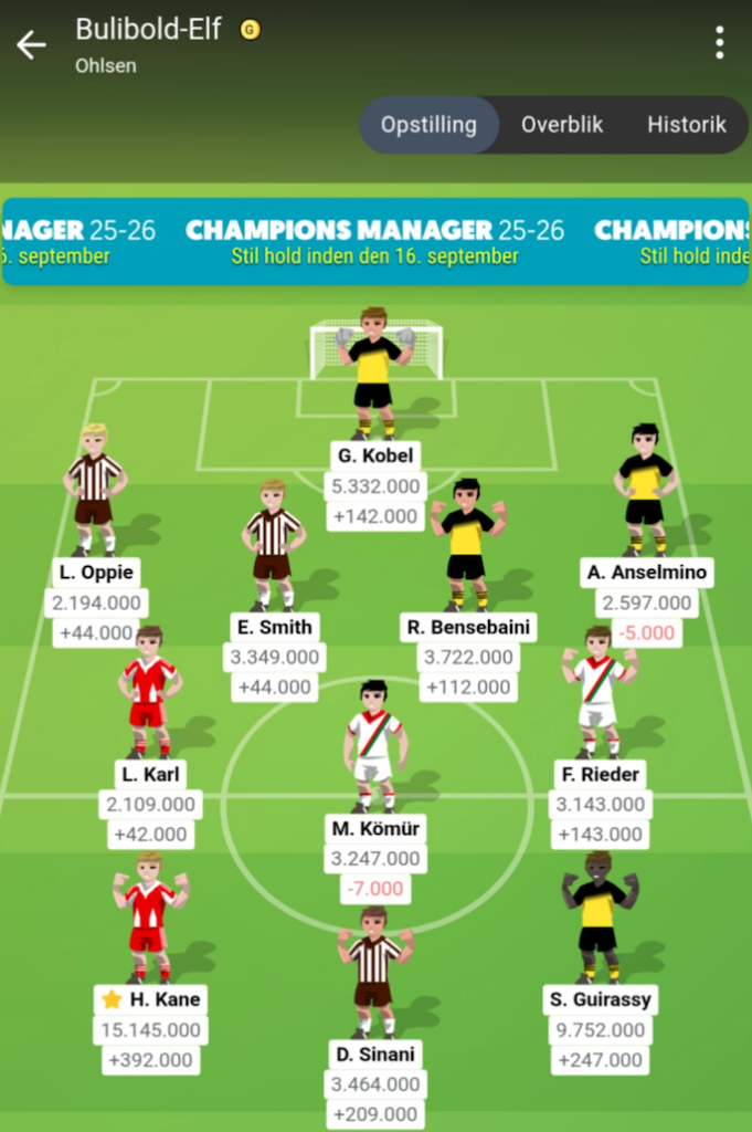 Bundes Manager runde 4