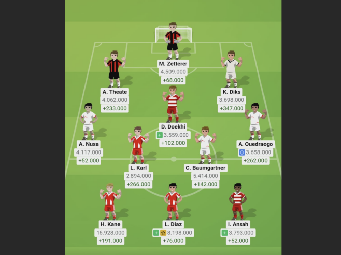 Bundes Manager runde 12